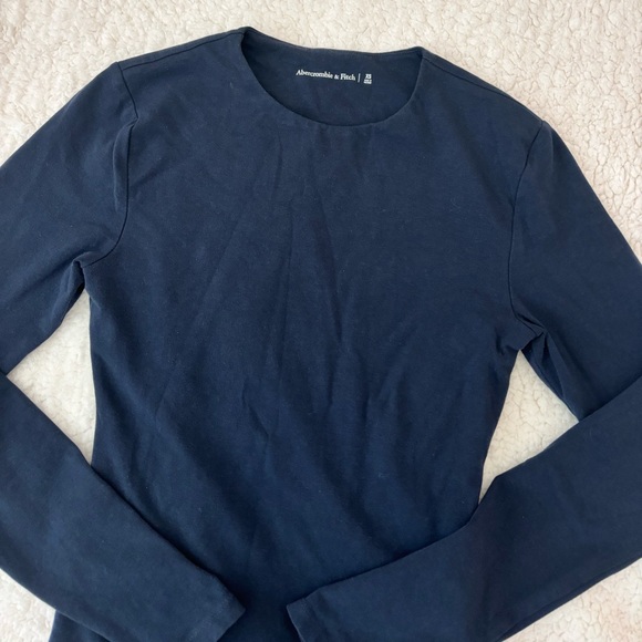 Abercrombie & Fitch Long Sleeve Seamless Crew Bodysuit - Picture 6 of 12